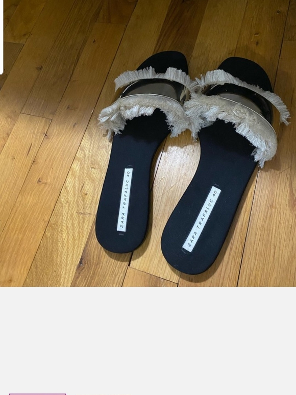 Fringe Sandal(women) Very Good Condition Chic & Classy Elevate All Outfits